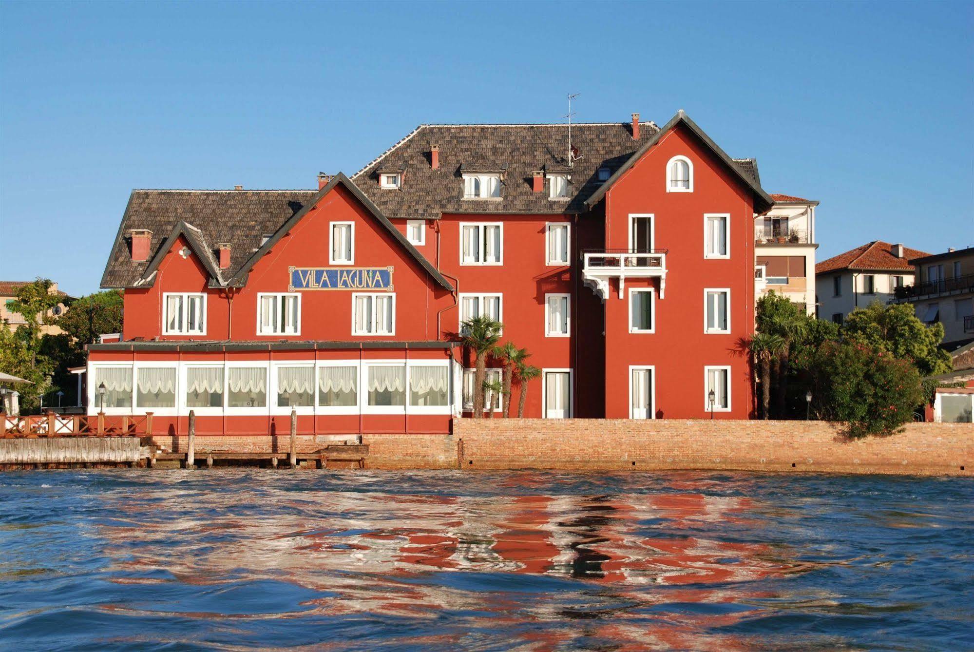 Hotel Villa Laguna Venedigs Lido Eksteriør billede